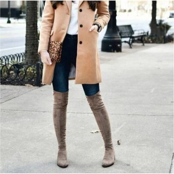 Steve Madden Women's Size 8.5 Gabbie Over the Knee Boots Thigh High Suede Shoes - Picture 10 of 12